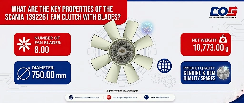 Scania_Fan_Clutch_with_blades_1392261_properties