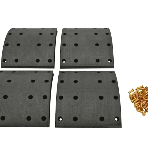 Drum brake lining kit, axle kit