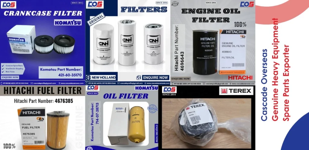 heavy equipment spare parts